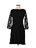 Diane von Furstenberg Black Cocktail Dress Size 10 - photo 1