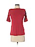 Karen Scott II 100% Cotton Red Short Sleeve Top Size P (petite) - photo 1