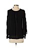 Moschino Cheap And Chic 100% Rayon Black Long Sleeve Blouse Size 6 - photo 1