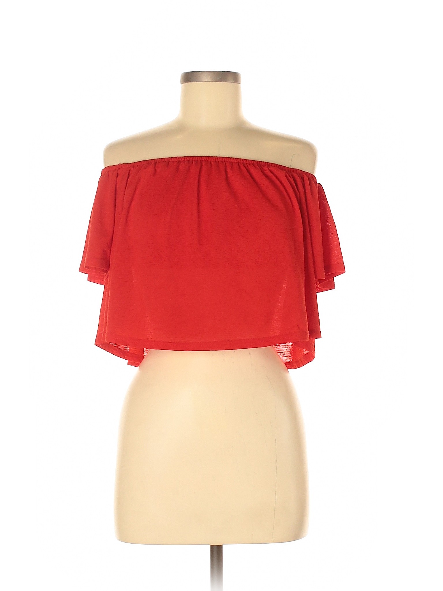 Atmosphere Red Short Sleeve Top Size 6 - 66% off | thredUP