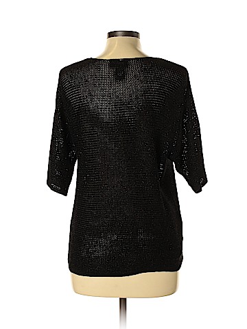 Suzelle Silk Pullover Sweater (view 2)