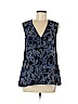 Grey by Jason Wu 100% Polyester Blue Sleeveless Blouse Size 2 - photo 1