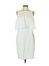 Chelsea28 White Cocktail Dress Size 14 (petite) - photo 1