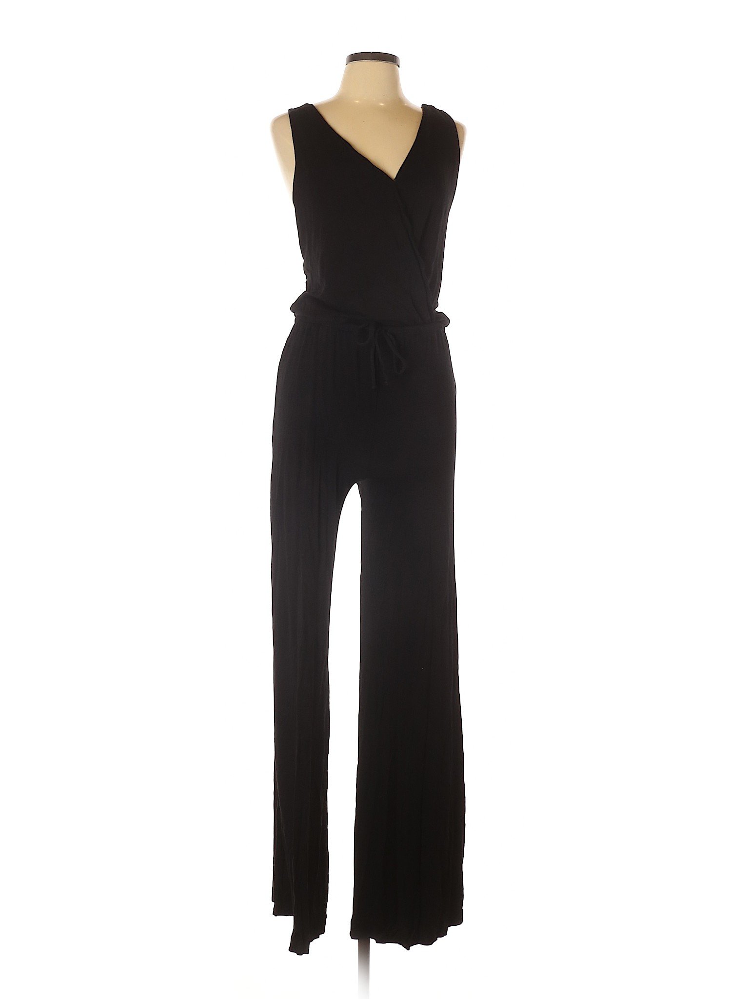 Young Fabulous & Broke Solid Black Jumpsuit Size L - 87% off | thredUP