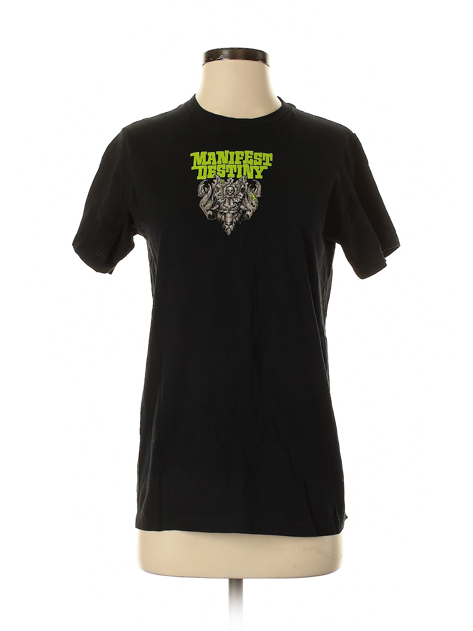 Optima Cotton Wear 100 Cotton Black Short Sleeve TShirt Size S 72