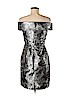 Calvin Klein 100% Polyester Gray Cocktail Dress Size 6 (petite) - photo 2