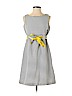 Jessica Howard 100% Polyester Gray Casual Dress Size 8 (petite) - photo 1