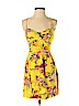 Derek Heart 100% Rayon Yellow Casual Dress Size S - photo 1