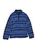 OshKosh B'gosh 100% Polyester Print Blue Fleece Jacket Size 12 - photo 1