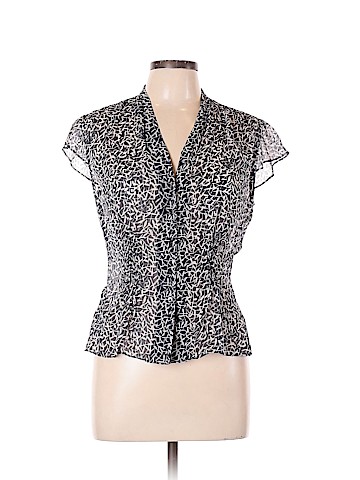 Ann Taylor Short Sleeve Blouse (view 1)