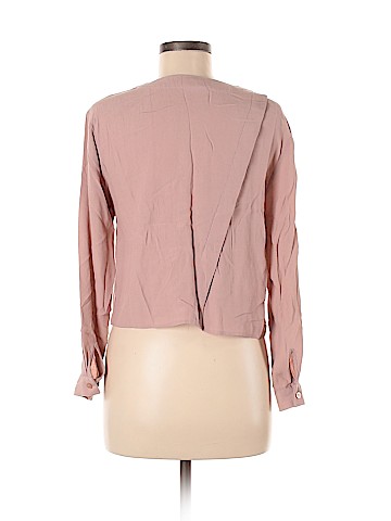 Topshop Boutique Long Sleeve Blouse (view 2)