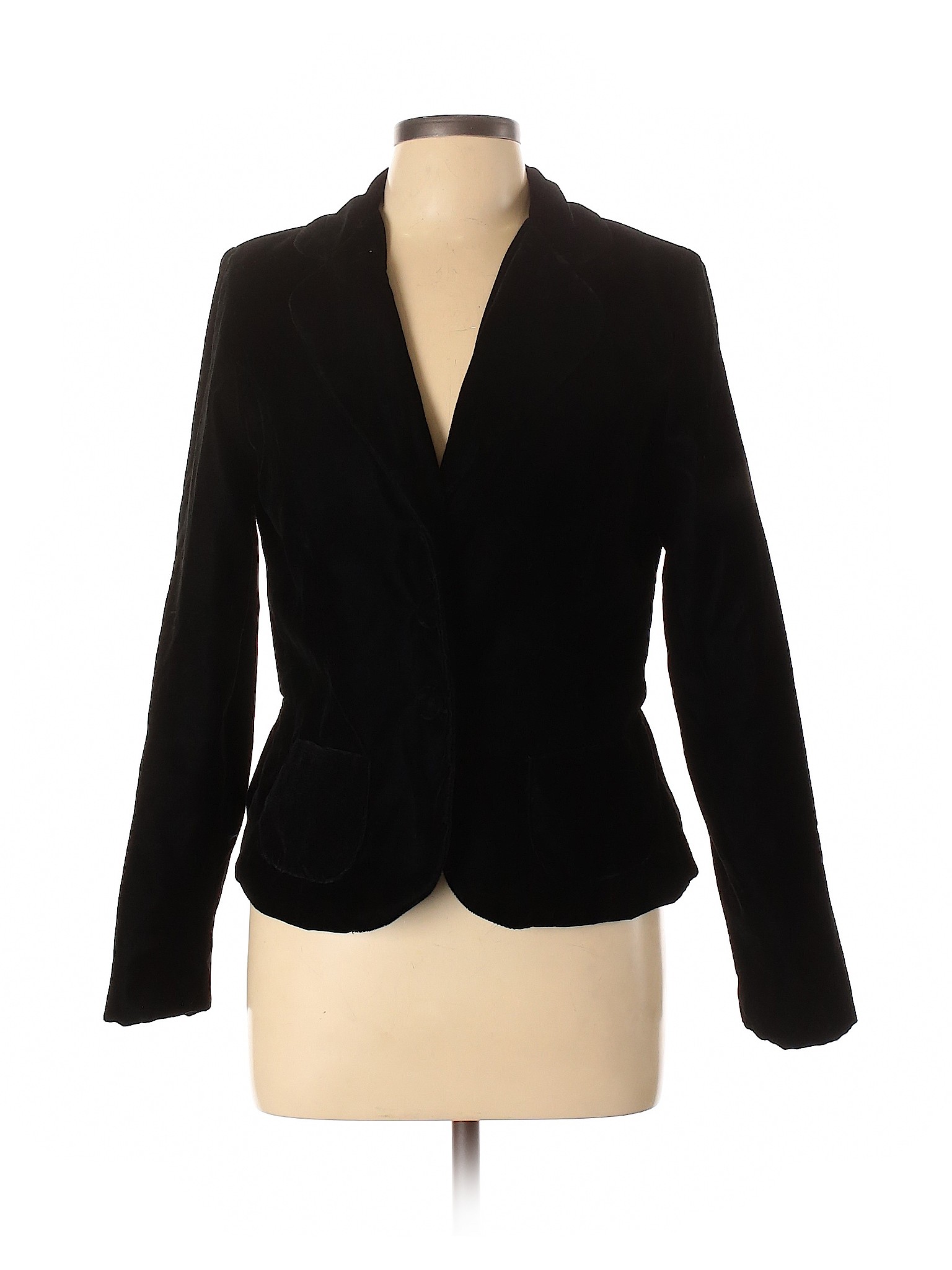 Thalia Sodi Solid Black Blazer Size L - 88% off | thredUP