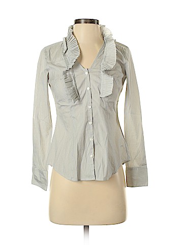 Ann Taylor LOFT Long Sleeve Button-Down Shirt (view 1)