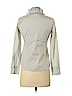 Ann Taylor LOFT 100% Cotton Gray Long Sleeve Button-Down Shirt Size 0 (petite) - photo 2