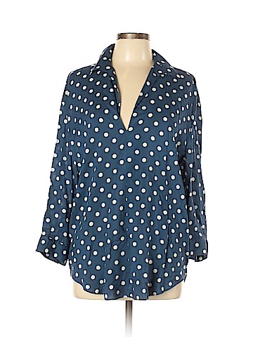 Zara Long Sleeve Button-Down Shirt (view 1)