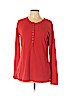 Doublju Red Long Sleeve Henley Size XL - photo 1