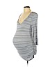 Motherhood Gray Pullover Sweater Size L - photo 1