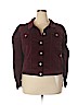 CeCe Burgundy Jacket Size XXL - photo 1