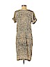 Barneys New York 100% Silk Tan Casual Dress Size M - photo 2