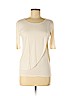 Ann Taylor Ivory Short Sleeve Top Size M - photo 1