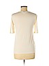 Ann Taylor Ivory Short Sleeve Top Size M - photo 2