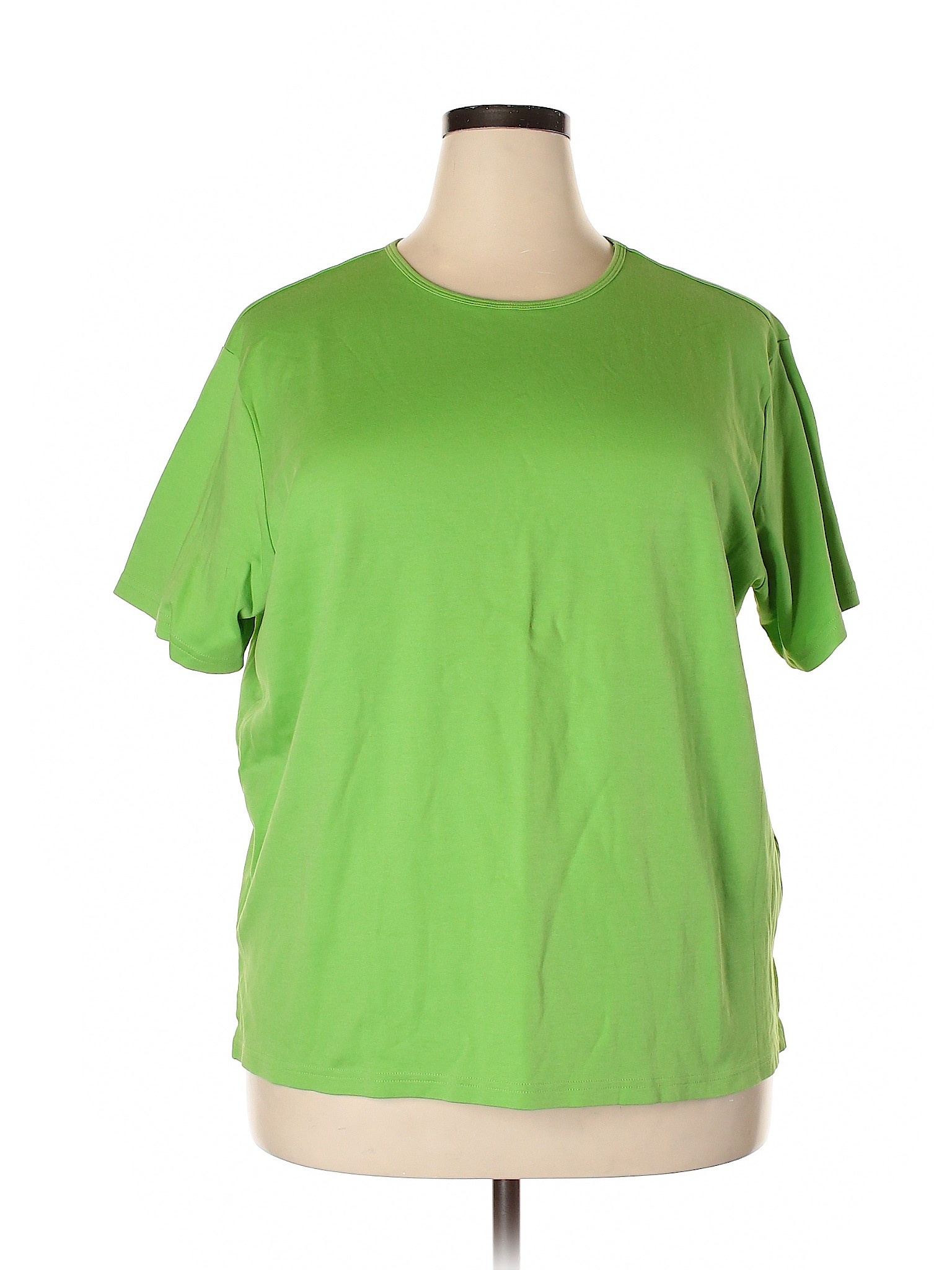 Details about Talbots Women Green Short Sleeve T Shirt 3X Plus