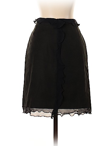 Armani Collezioni Leather Skirt (view 1)