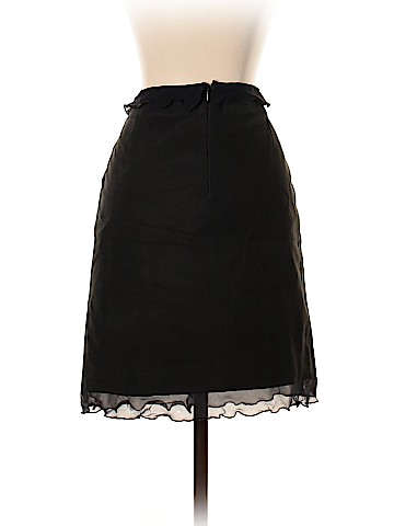 Armani Collezioni Leather Skirt (view 2)