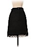 Armani Collezioni 100% Leather Black Leather Skirt Size 4 - photo 2