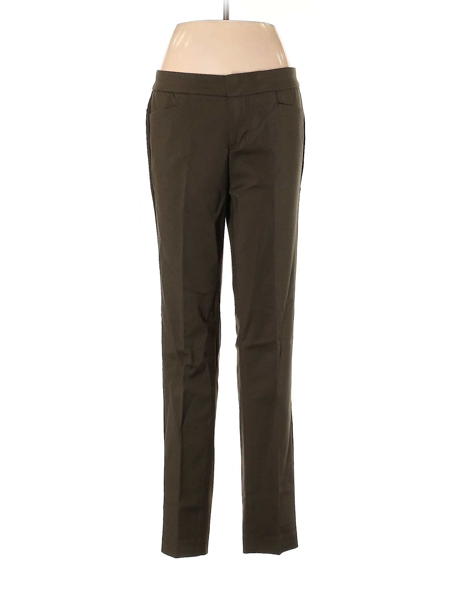 Crosby Women Green Dress Pants 6 | eBay