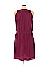 Ann Taylor LOFT 100% Polyester Purple Casual Dress Size 10 (petite) - photo 2