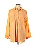 Chico's Orange Long Sleeve Button-Down Shirt Size XL (3) - photo 1