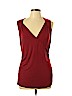Ann Taylor Red Sleeveless Top Size XL - photo 1
