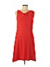 Ann Taylor Orange Casual Dress Size M (petite) - photo 2