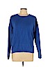 Octavia 100% Cotton Blue Pullover Sweater Size L - photo 1