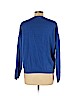 Octavia 100% Cotton Blue Pullover Sweater Size L - photo 2