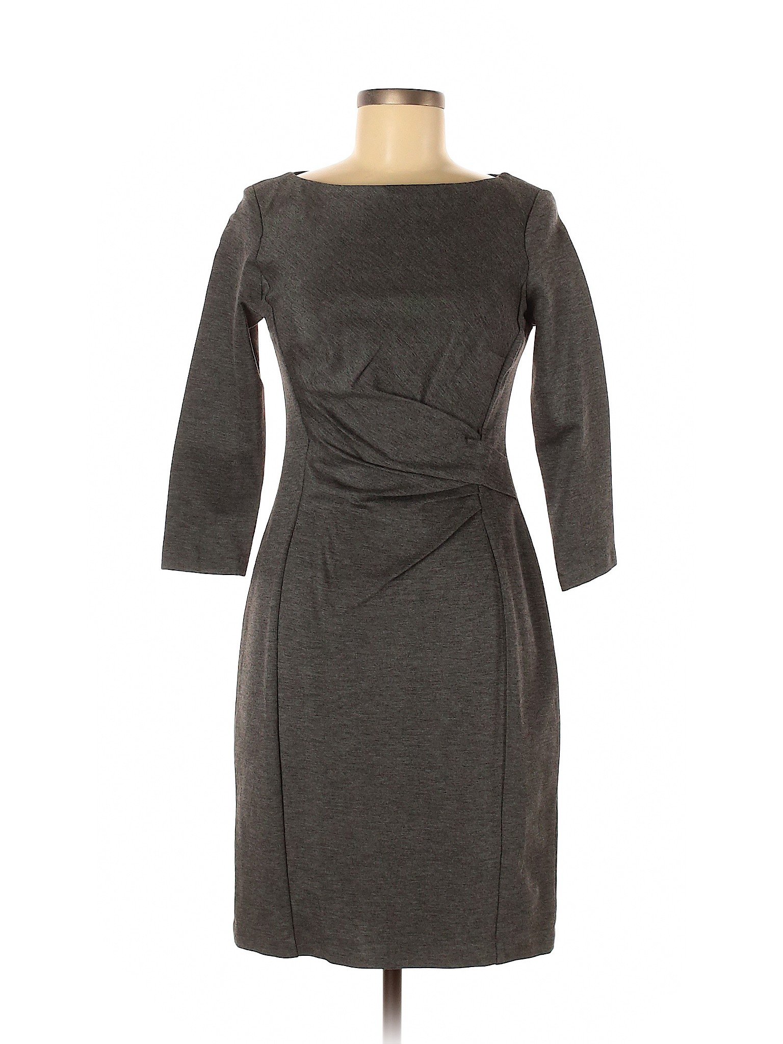 Lauren by Ralph Lauren Women Gray Casual Dress 6 | eBay