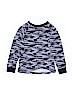 Gymboree 100% Cotton Camo Blue Pullover Sweater Size 7 - 8 - photo 1