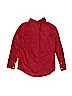 Gymboree 100% Cotton Solid Red Long Sleeve Button-Down Shirt Size 7 - 8 - photo 2