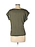The Limited 100% Linen Green Short Sleeve Blouse Size M - photo 2