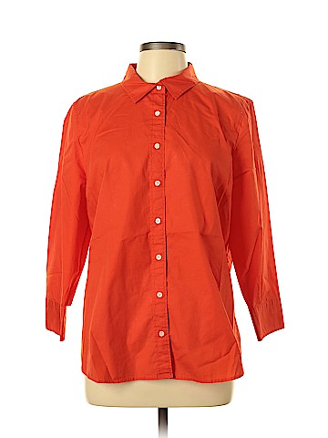 J.Crew 3/4 Sleeve Button-Down Shirt (view 1)