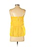 Twelfth Street by Cynthia Vincent 100% Silk Yellow Sleeveless Silk Top Size P (petite) - photo 2
