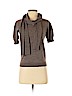 Céline 100% Wool Gray Short Sleeve Top Size S - photo 1