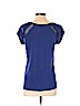 Ann Taylor LOFT Blue Short Sleeve Blouse Size P (petite) - photo 2
