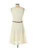New York & Company 100% Polyester Ivory Casual Dress Size M - photo 2