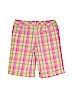 Assorted Brands 100% Cotton Plaid Pink Shorts Size 10 - photo 2