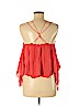 Free People 100% Cotton Red Sleeveless Blouse Size XS (petite) - photo 2