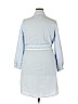 Lost Ink 100% Cotton Blue Casual Dress Size 2X - photo 2