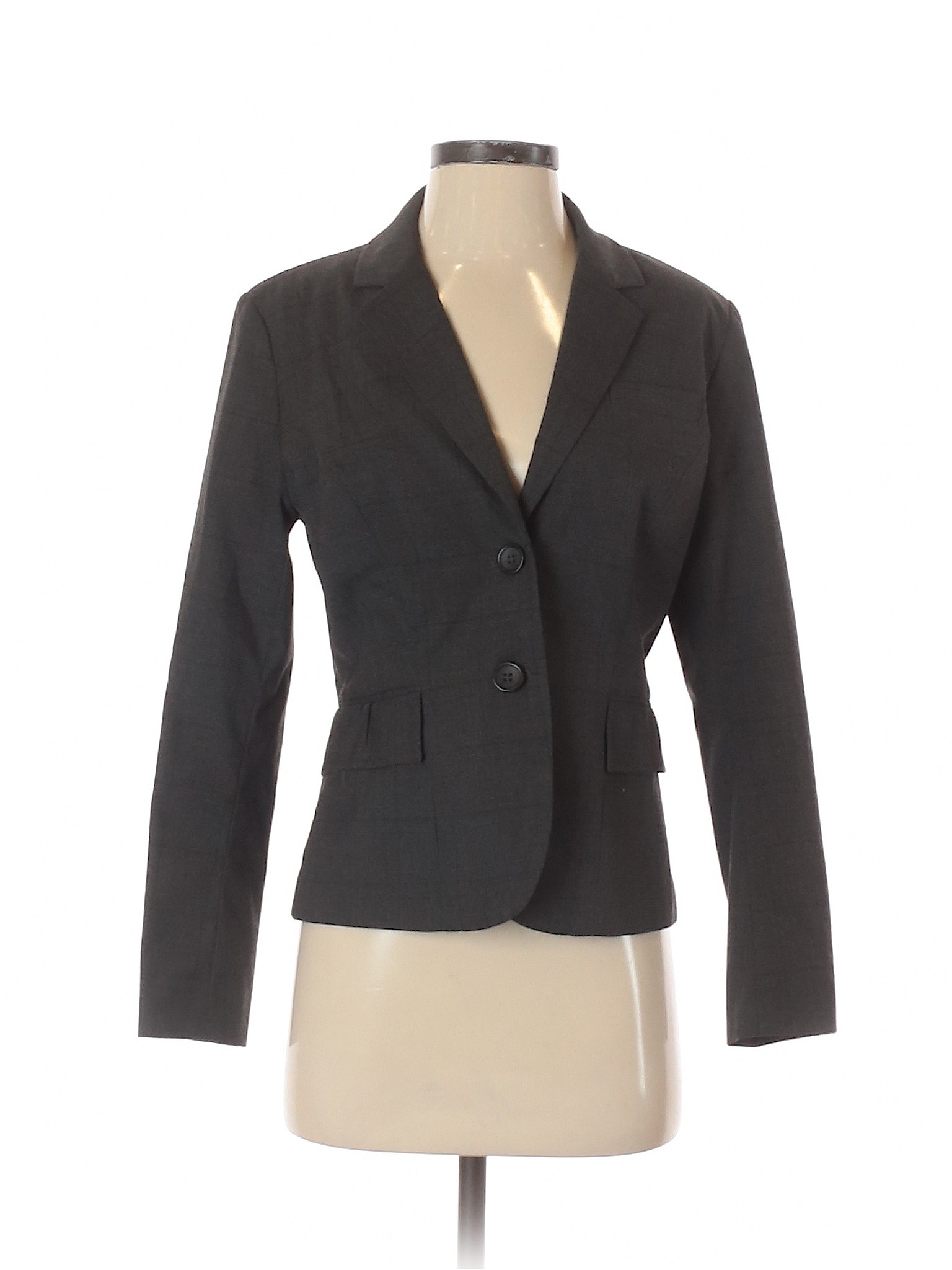 Banana Republic Factory Store Women Gray Blazer 6 Petites eBay