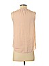 Ann Taylor 100% Polyester Pink Sleeveless Blouse Size XS (petite) - photo 2